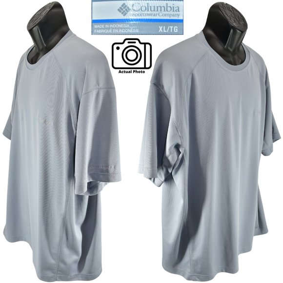 Columbia PFG XL Beacon Gray Skiff Guide III Short Sleeve Shirt FM6020 - Picture 3 of 11